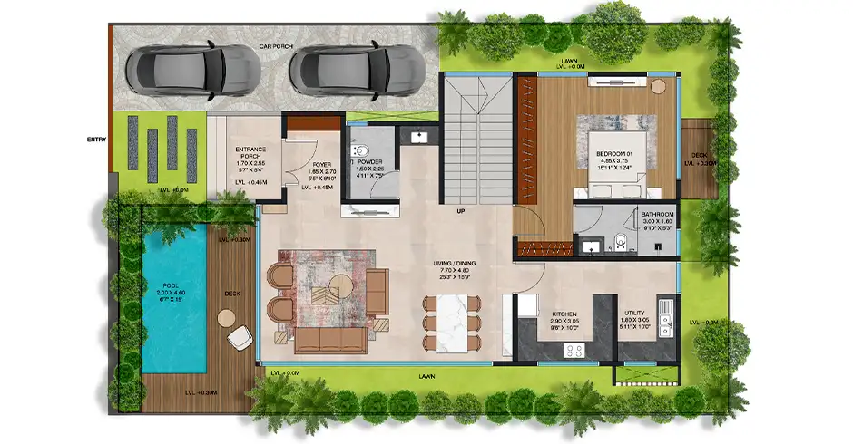 One Alibaug Site Layout Plan